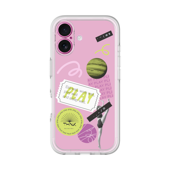 プレミアムパネル［ Playful sticker - Dusty Pink ］