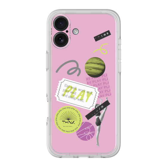 プレミアムパネル［ Playful sticker - Dusty Pink ］