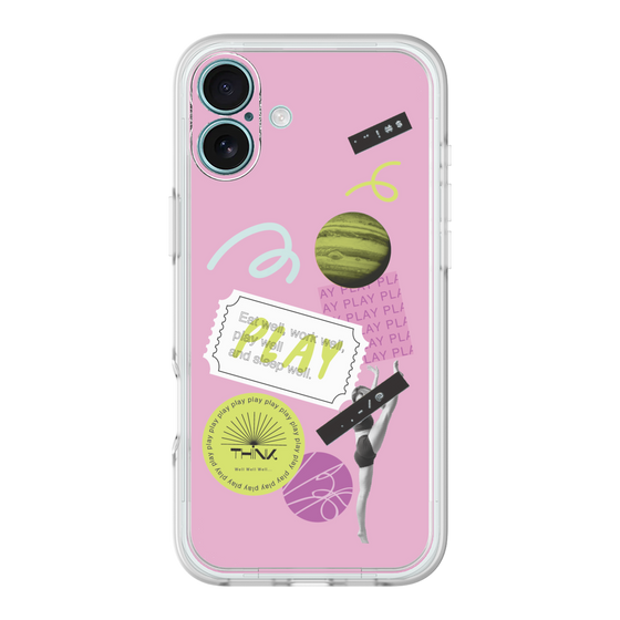 プレミアムパネル［ Playful sticker - Dusty Pink ］