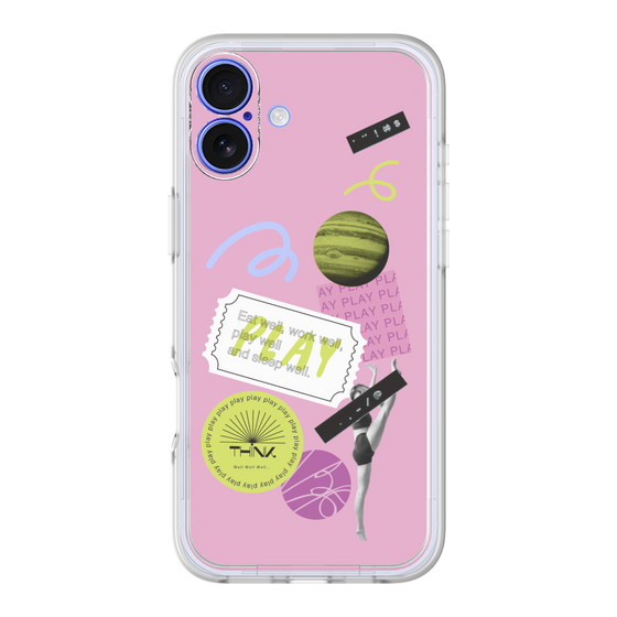 プレミアムパネル［ Playful sticker - Dusty Pink ］
