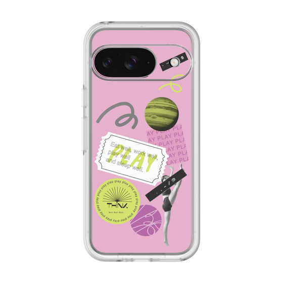 プレミアムパネル［ Playful sticker - Dusty Pink ］