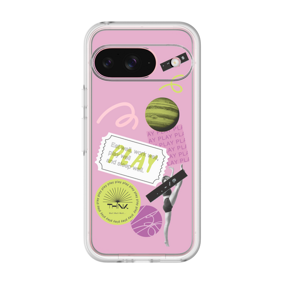 プレミアムパネル［ Playful sticker - Dusty Pink ］
