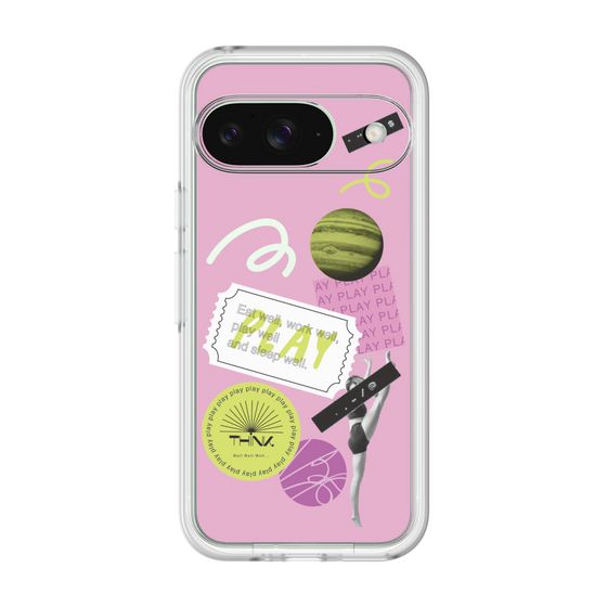 プレミアムパネル［ Playful sticker - Dusty Pink ］