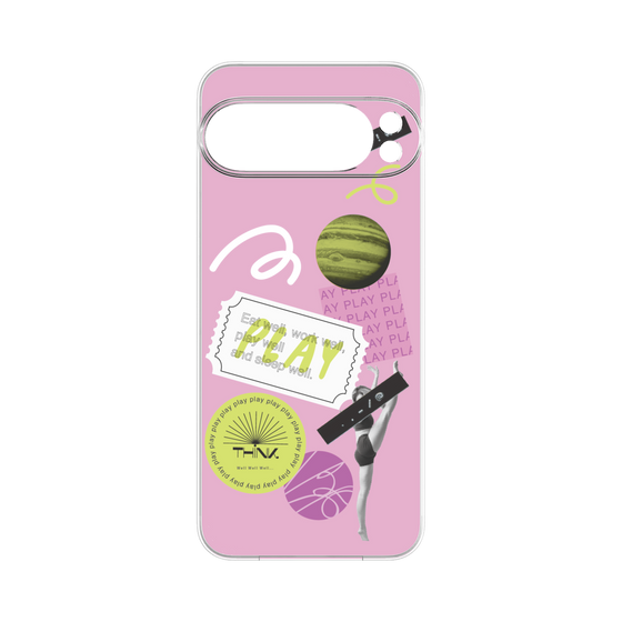 プレミアムパネル［ Playful sticker - Dusty Pink ］