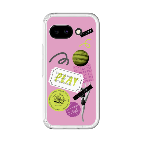 プレミアムパネル［ Playful sticker - Dusty Pink ］