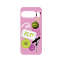 プレミアムパネル［ Playful sticker - Dusty Pink ］