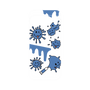 プレミアムパネル［ PAINTING SMILE Blue ］