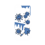 プレミアムパネル［ PAINTING SMILE Blue ］