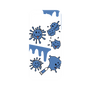 プレミアムパネル［ PAINTING SMILE Blue ］