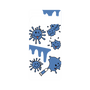 プレミアムパネル［ PAINTING SMILE Blue ］