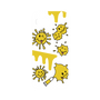 プレミアムパネル［ PAINTING SMILE Yellow ］