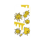 プレミアムパネル［ PAINTING SMILE Yellow ］