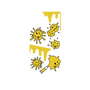 プレミアムパネル［ PAINTING SMILE Yellow ］