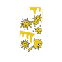 プレミアムパネル［ PAINTING SMILE Yellow ］