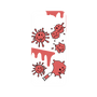 プレミアムパネル［ PAINTING SMILE Red ］