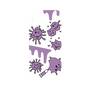 プレミアムパネル［ PAINTING SMILE Purple ］