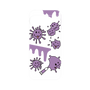 プレミアムパネル［ PAINTING SMILE Purple ］