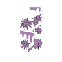 プレミアムパネル［ PAINTING SMILE Purple ］