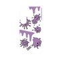 プレミアムパネル［ PAINTING SMILE Purple ］