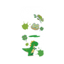 プレミアムパネル［ DRAWING PAPER Green ］