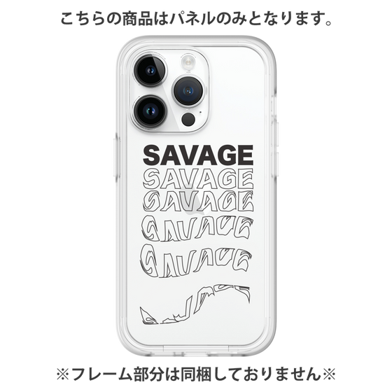 プレミアムパネル［ SAVAGE Black ］