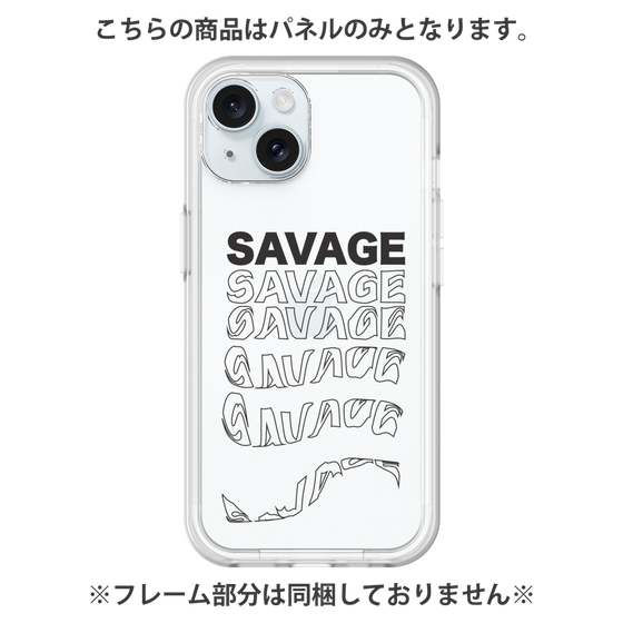 プレミアムパネル［ SAVAGE Black ］