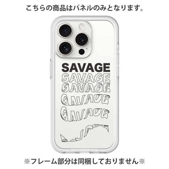 プレミアムパネル［ SAVAGE Black ］