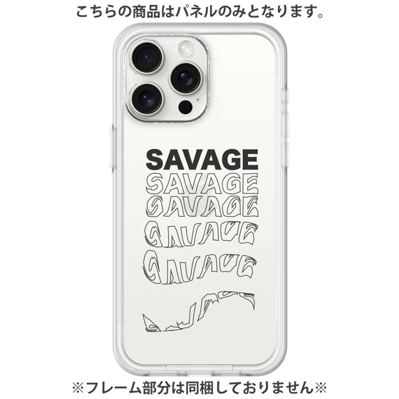 プレミアムパネル［ SAVAGE Black ］