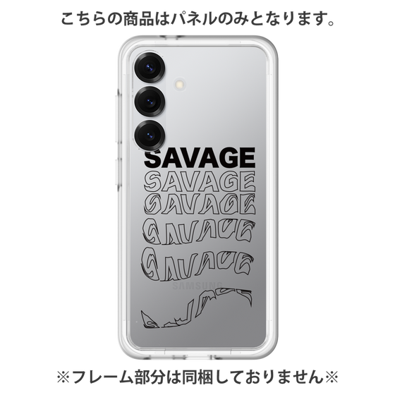 プレミアムパネル［ SAVAGE Black ］
