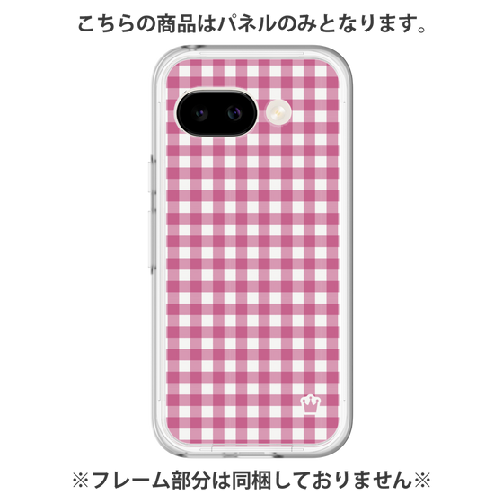 プレミアムパネル［ Checkered Pink - ギンガムチェック ピンク ］