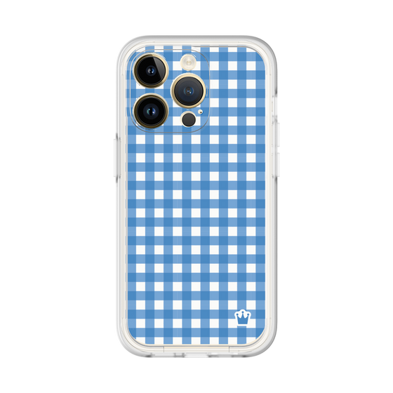 プレミアムパネル［ Checkered Blue - ギンガムチェック ブルー ］
