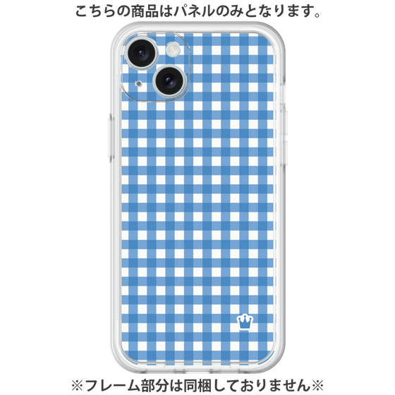 プレミアムパネル［ Checkered Blue - ギンガムチェック ブルー ］