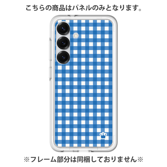 プレミアムパネル［ Checkered Blue - ギンガムチェック ブルー ］