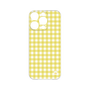 プレミアムパネル［ Checkered Yellow - ギンガムチェック イエロー ］