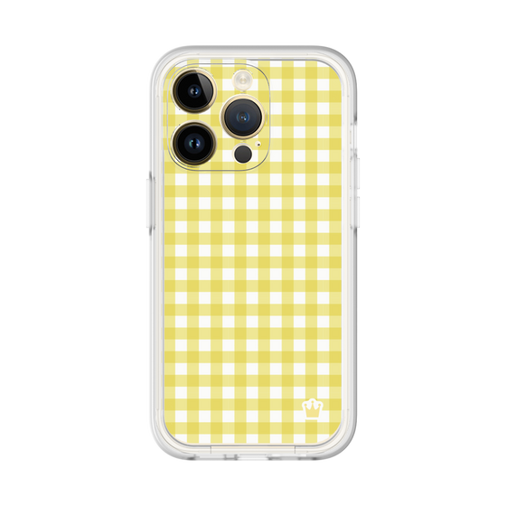 プレミアムパネル［ Checkered Yellow - ギンガムチェック イエロー ］