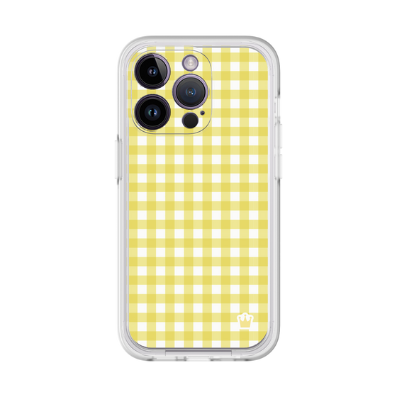 プレミアムパネル［ Checkered Yellow - ギンガムチェック イエロー ］