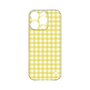 プレミアムパネル［ Checkered Yellow - ギンガムチェック イエロー ］