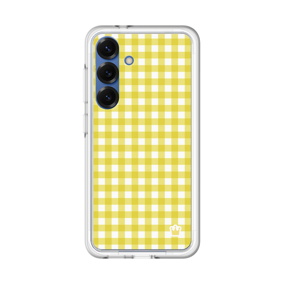 プレミアムパネル［ Checkered Yellow - ギンガムチェック イエロー ］