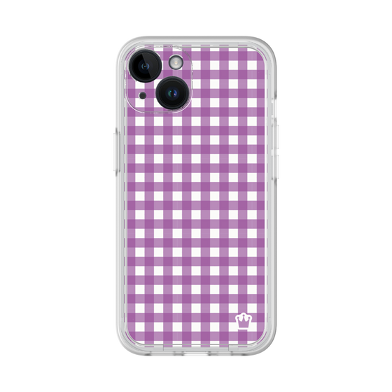 プレミアムパネル［ Checkered Purple - ギンガムチェック パープル ］