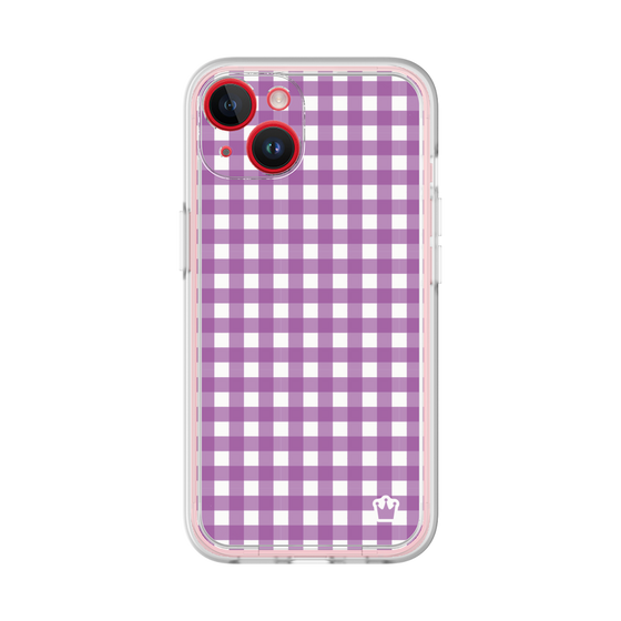 プレミアムパネル［ Checkered Purple - ギンガムチェック パープル ］