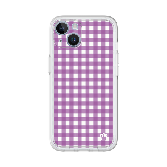 プレミアムパネル［ Checkered Purple - ギンガムチェック パープル ］