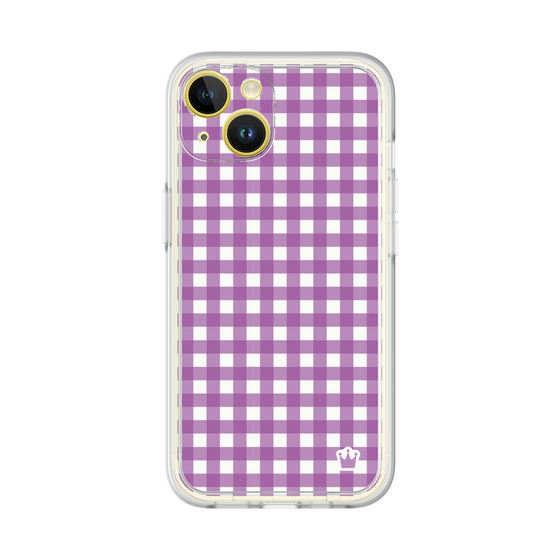 プレミアムパネル［ Checkered Purple - ギンガムチェック パープル ］