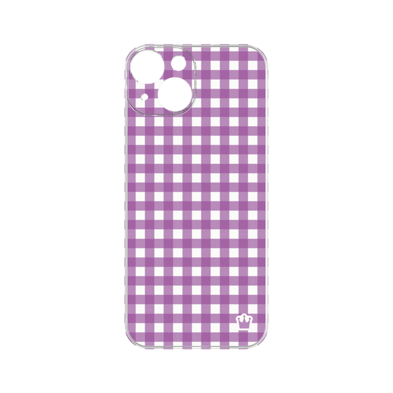 プレミアムパネル［ Checkered Purple - ギンガムチェック パープル ］