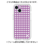 プレミアムパネル［ Checkered Purple - ギンガムチェック パープル ］