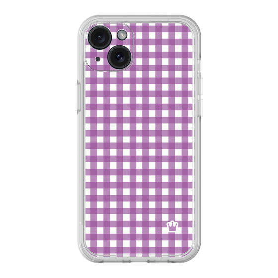 プレミアムパネル［ Checkered Purple - ギンガムチェック パープル ］