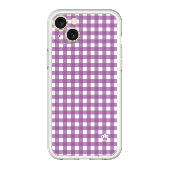 プレミアムパネル［ Checkered Purple - ギンガムチェック パープル ］