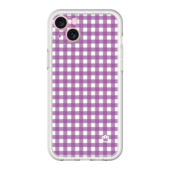 プレミアムパネル［ Checkered Purple - ギンガムチェック パープル ］
