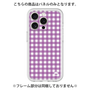 プレミアムパネル［ Checkered Purple - ギンガムチェック パープル ］