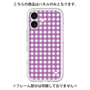 プレミアムパネル［ Checkered Purple - ギンガムチェック パープル ］