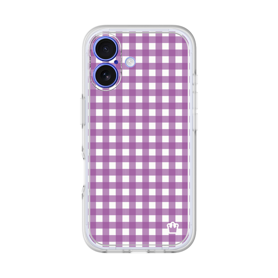 プレミアムパネル［ Checkered Purple - ギンガムチェック パープル ］